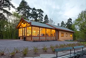 Gjestestuene på Norsk Folkemuseum